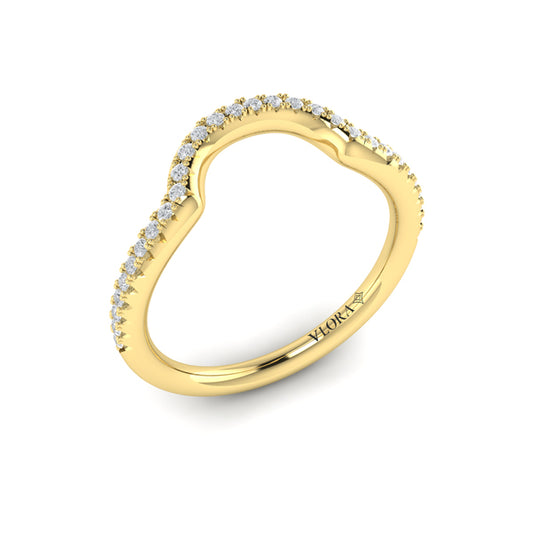 Matching Band for the Bold Elegance Engagement Ring