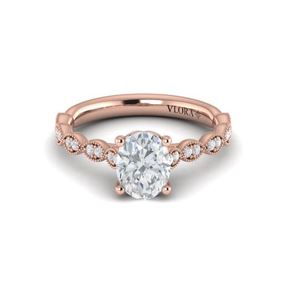 Unity Oval Engagement Ring