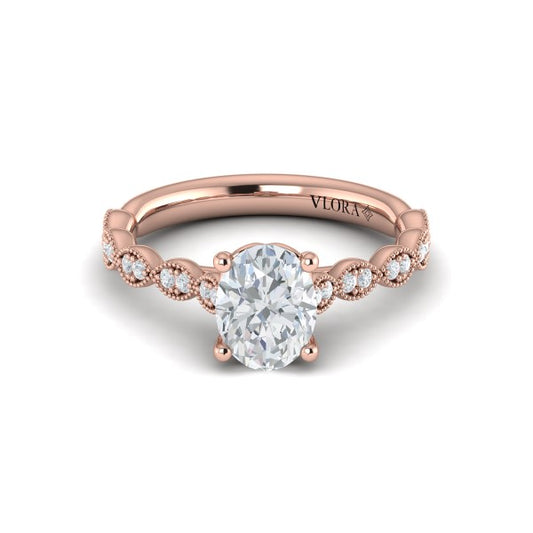 Unity Oval Engagement Ring