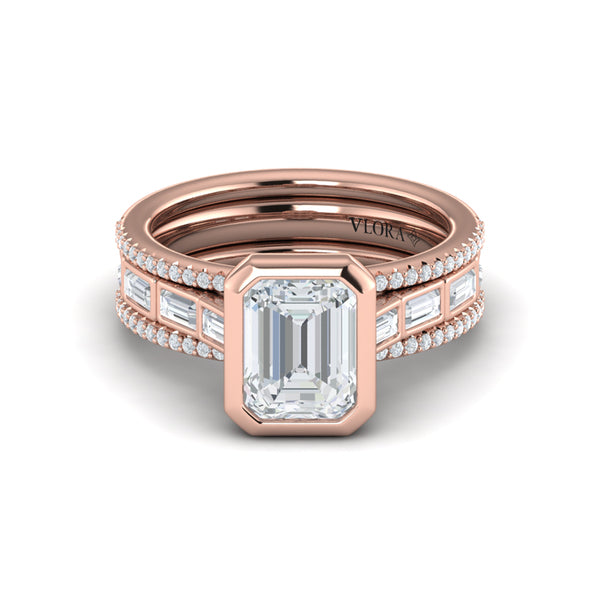 Modern Cathedral Engagement Ring