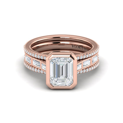 Modern Cathedral Engagement Ring