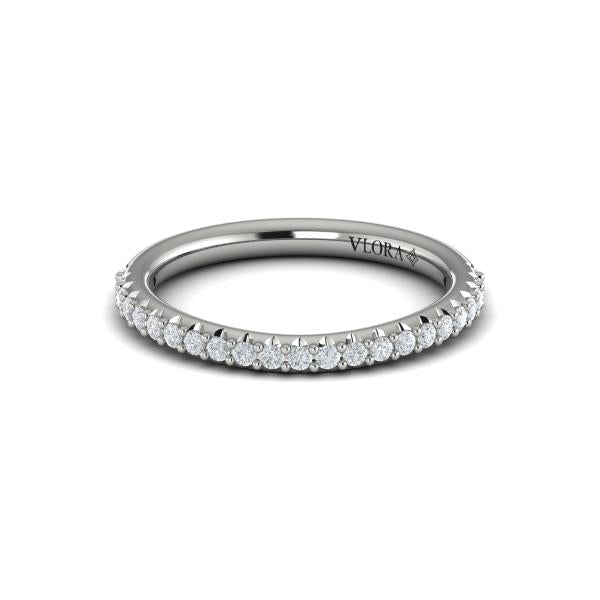 Matching Bands Wedding Band in Platinum by Vlora Bridal
