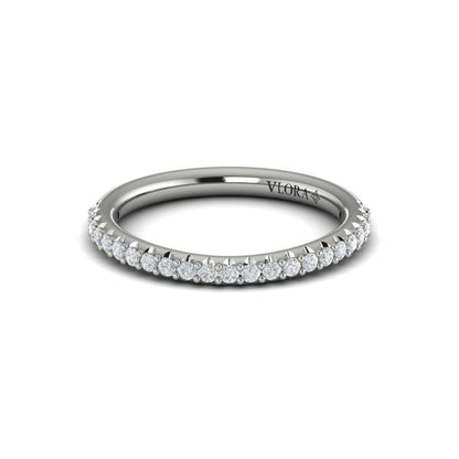 Matching Bands Wedding Band in Platinum by Vlora Bridal