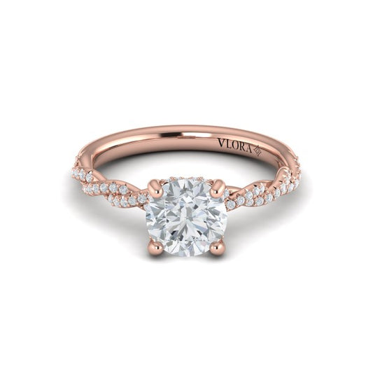 Entwined Engagement Ring