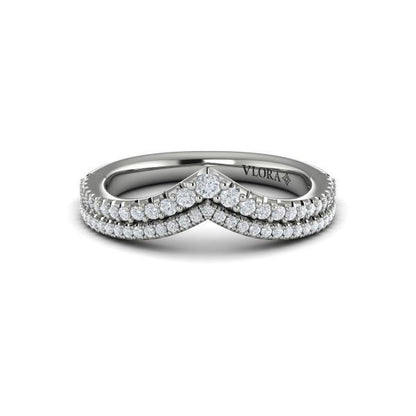 Double Chevron Contoured Band