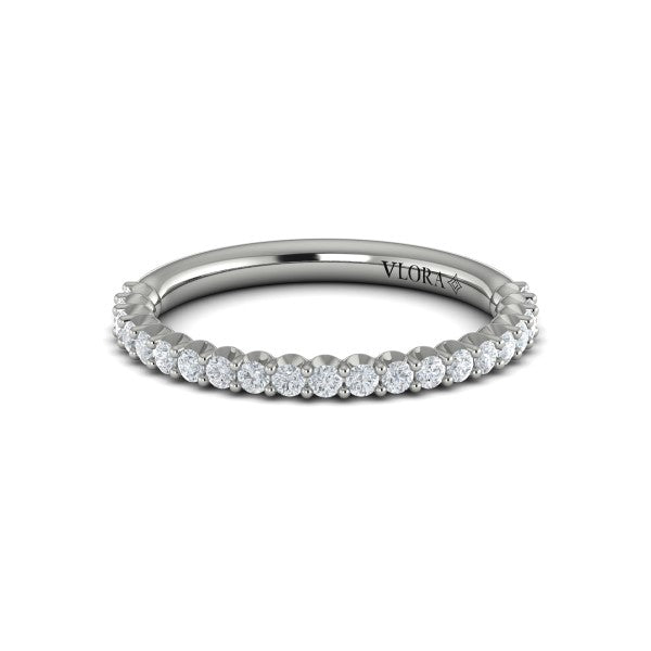 Matching Bands Wedding Band in Platinum by Vlora Bridal