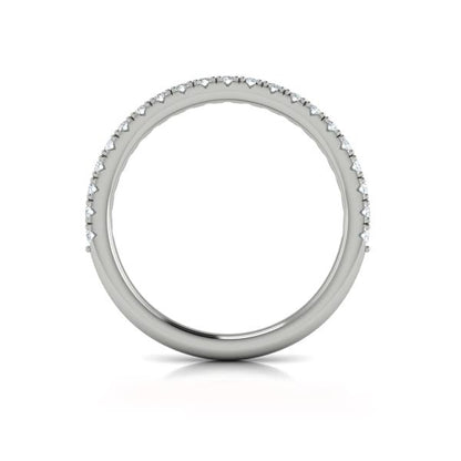 Matching Bands Wedding Band in Platinum by Vlora Bridal