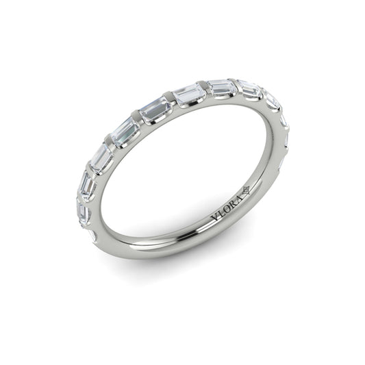 Matching Bands Wedding Band in Platinum by Vlora Bridal