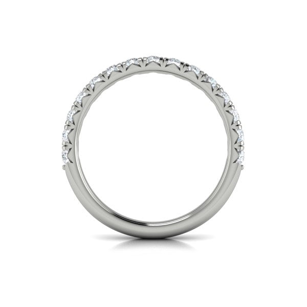 Matching Bands Wedding Band in Platinum by Vlora Bridal