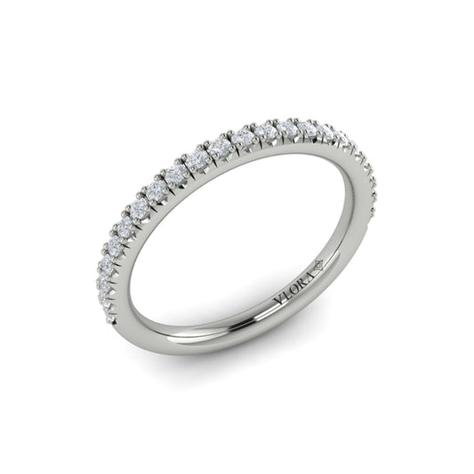 Matching Band for Emerald Cut Diamond Engagement Ring with Marquise Side Diamonds