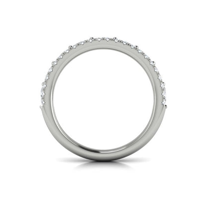 Stackable Bands Wedding Band in Platinum by Vlora Bridal