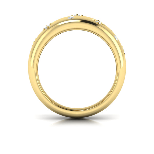Diamond Vlora Star Dome Ring