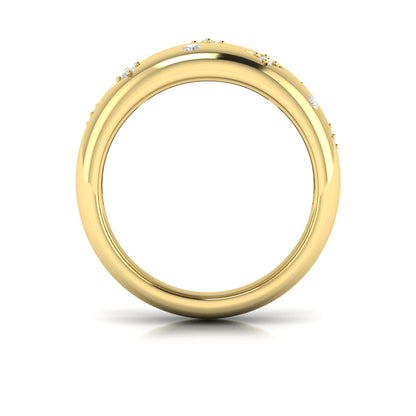 Diamond Vlora Star Dome Ring