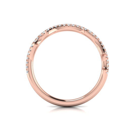 Matching Band for Botanical Oval Engagement Ring