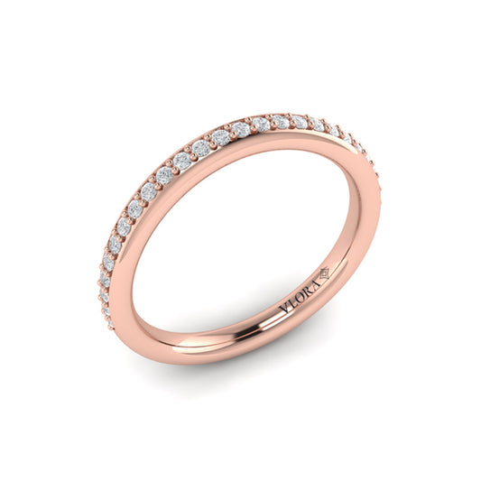 Matching Band for the Golden Statement Engagement Ring