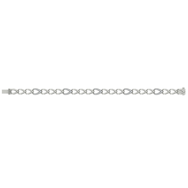 Diamond Bracelet from REINA Collection in Platinum