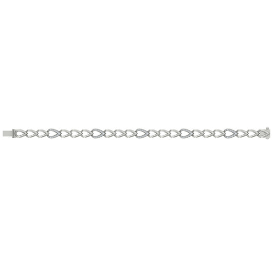 Diamond Bracelet from REINA Collection in Platinum