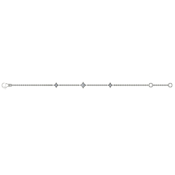 Diamond Bracelet from ESTRELLA Collection in Platinum