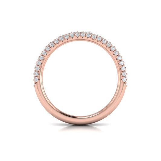 Matching Band for Splendid Cathedral Split Shank Oval Engagement Ring