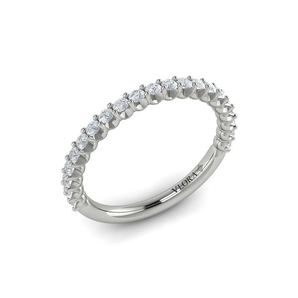 Matching Bands Wedding Band in Platinum by Vlora Bridal