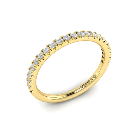 Matching Band for Regal Halo Oval Engagement Ring