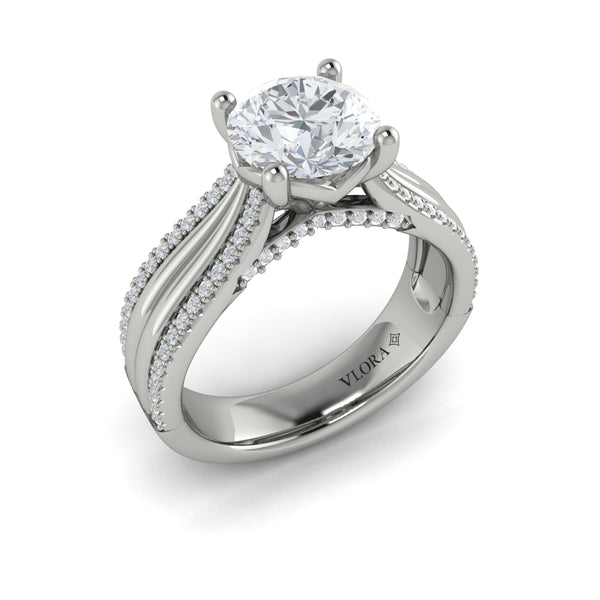 Cathedral of Joy Engagement Ring