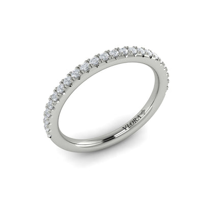 Matching Bands Wedding Band in Platinum by Vlora Bridal