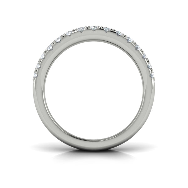 Diamond Multi-Row Curved Statement Ring