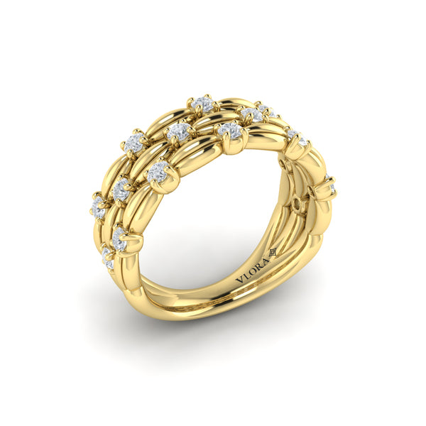 Triple Cascade Ring