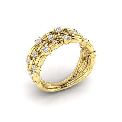 Triple Cascade Ring