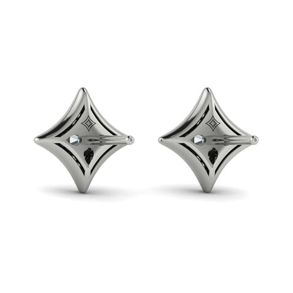 Diamond Vlora Star Stud Earrings