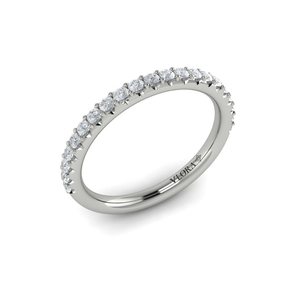 Matching Bands Wedding Band in Platinum by Vlora Bridal