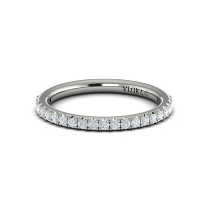 Matching Band for Opulent Oval Halo Engagement Ring