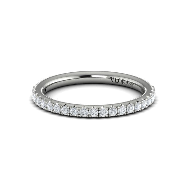Matching Bands Wedding Band in Platinum by Vlora Bridal