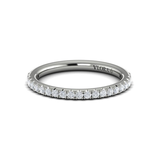 Matching Bands Wedding Band in Platinum by Vlora Bridal