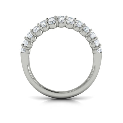 Diamond Double Row Statement Ring