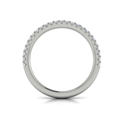 Stackable Bands Wedding Band in Platinum by Vlora Bridal