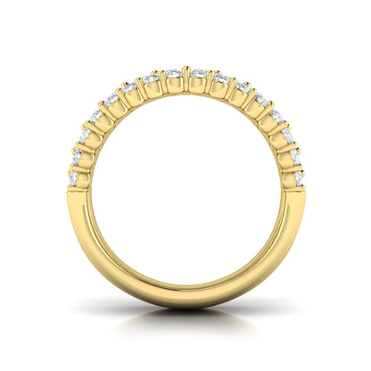 Diamond Multi-Row Statement Ring