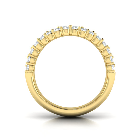 Diamond Multi-Row Statement Ring