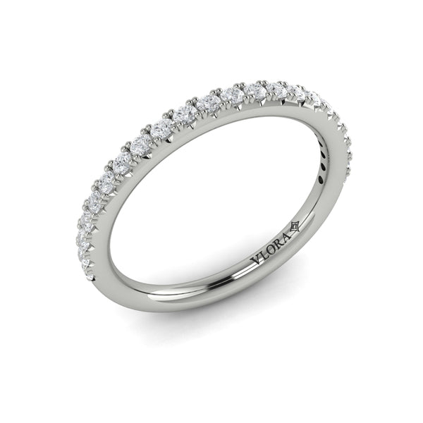 Matching Bands Wedding Band in Platinum by Vlora Bridal