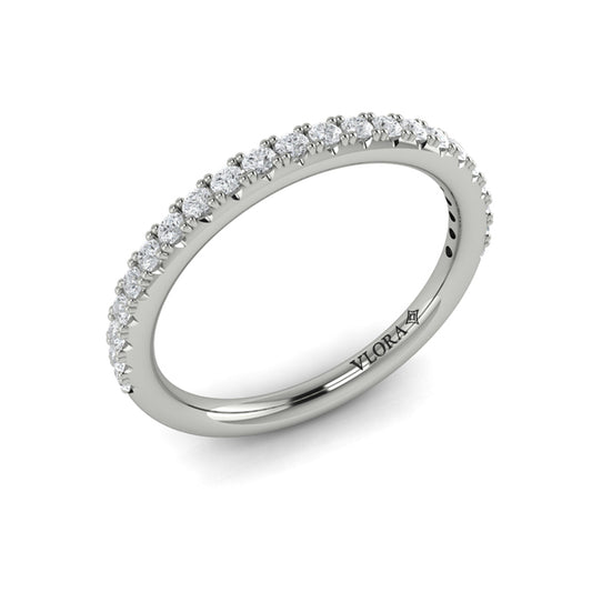 Matching Bands Wedding Band in Platinum by Vlora Bridal