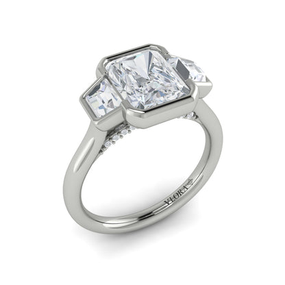 Architectural Elegance Engagement Ring