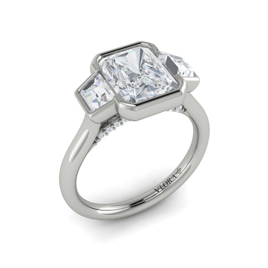 Architectural Elegance Engagement Ring