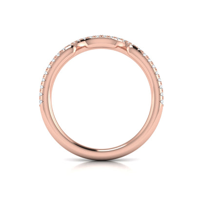 Matching Band for the Bold Elegance Engagement Ring