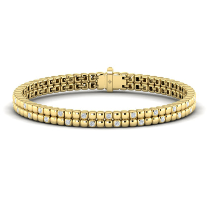 Tiled Tennis Bracelet