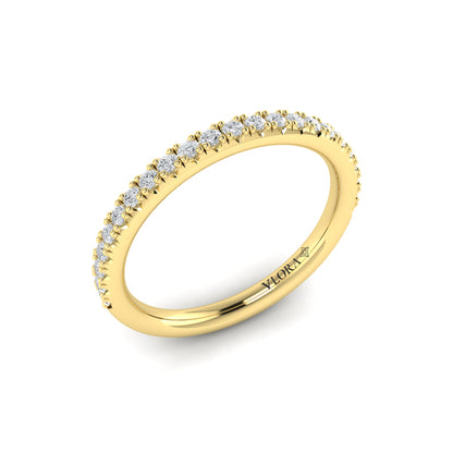 Matching Band for the  Embrace Three-Stone Engagement Ring