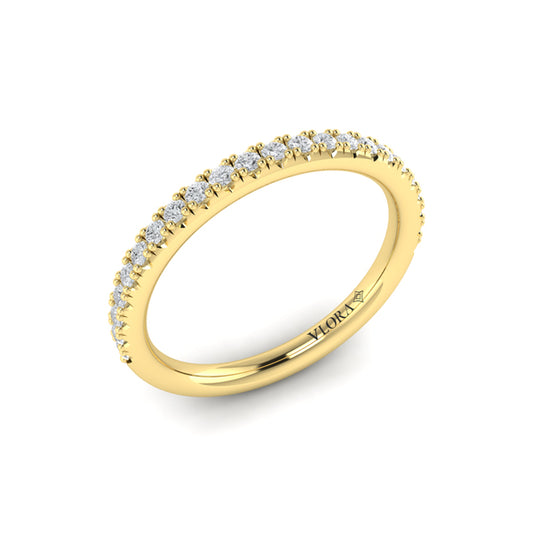 Matching Band for the  Embrace Three-Stone Engagement Ring