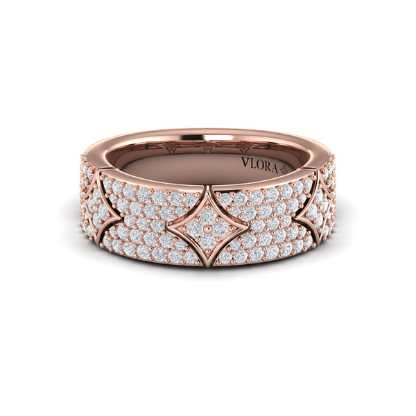 Diamond Vlora Star Ring