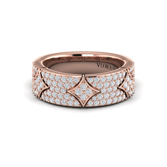 Diamond Vlora Star Ring