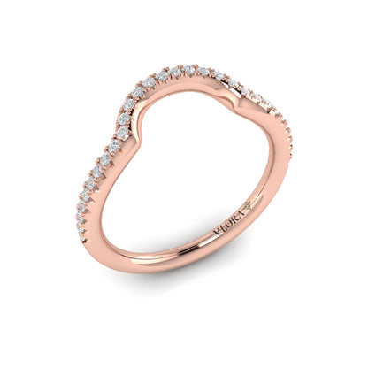 Matching Band for the Bold Elegance Engagement Ring